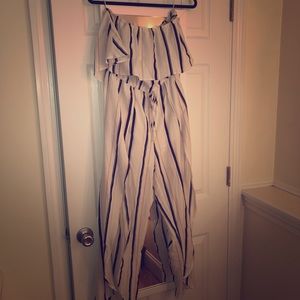 Off shoulder jumpsuit!